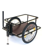 Zeitungswagen Large mit höhenverstellbarer Hochdeichsel und Bodenplatte ohne Kunststoffwanne ohne Kunststoffdeckel