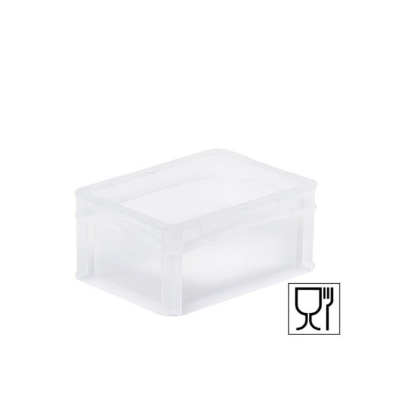 Kunststoffbehälter transparent, Größe 20x15x12cm