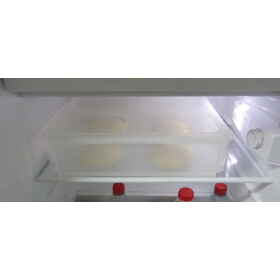 Pizzateigbehälter Set 6 Stk. mit Klickdeckel transparent stapelbar für Pizzeria und Hobby