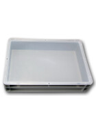 SET3-Einsatzbehälter+Klickdeckel Auflagedeckel transluzent