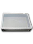 SET3-Einsatzbehälter+Klickdeckel Scharnierdeckel transluzent