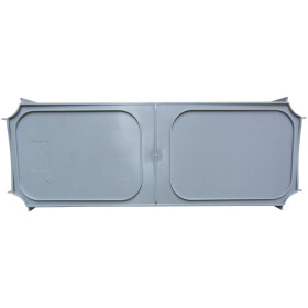 SET6-Einsatzbehälter+Klickdeckel Scharnierdeckel transluzent