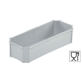 SET8-Einsatzbehälter+Klickdeckel Auflagedeckel transluzent