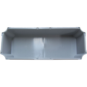 SET9-Einsatzbehälter+Klickdeckel Auflagedeckel grau