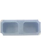 SET10-Einsatzbehälter+Klickdeckel Auflagedeckel transluzent