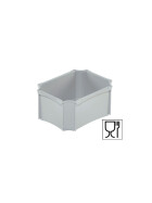 SET10-Einsatzbehälter+Klickdeckel Scharnierdeckel transluzent