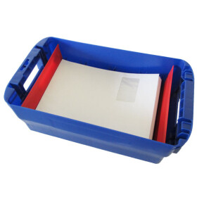 Postkiste Größe 15 blau