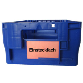 Postkiste Größe 15 blau