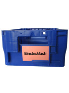 Postkiste Größe 15 blau