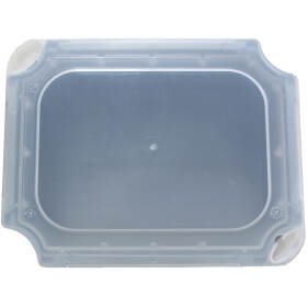 SET11-Einsatzbehälter+Klickdeckel Auflagedeckel grau