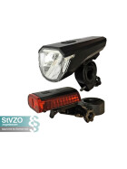 Fahrradlampen Set akkubetrieben