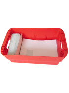 Postkiste Größe 15 rot