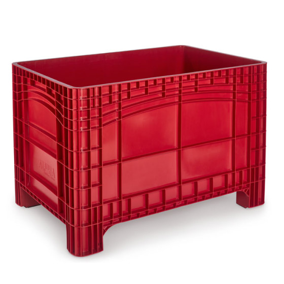 Großbehälter, Größe 120x80x80cm, Farbe rot