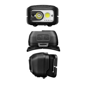 9W Sensor Kopflampe wiederaufladbar