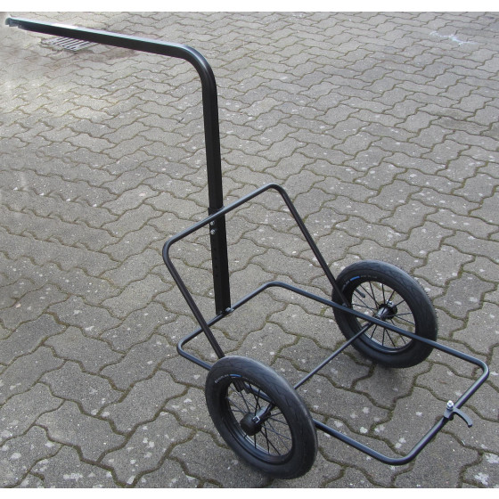 Fahrradanhänger/Handwagen Mini Boy mit Behälter mit Scharnierdeckel