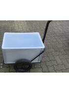 Fahrradanhänger/Handwagen Mini Boy mit Behälter mit Scharnierdeckel
