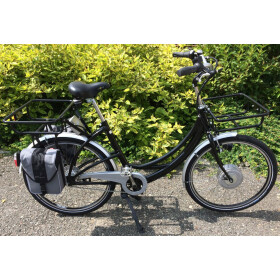 Postfahrrad e-Runner Heck- und Frontträger, eBike Blau 3- Gang