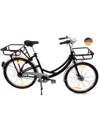 Postfahrrad e-Runner Heck- und Frontträger, eBike Blau 3- Gang