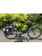 Postfahrrad e-Runner Heck- und Frontträger, eBike Blau 3- Gang