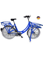 Postfahrrad e-Hopper mit Rollenständer Blau 3-Gang