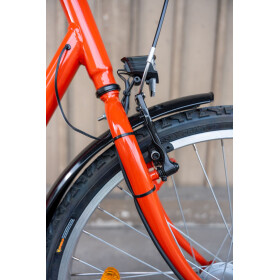 Werksrad Parad 200 Industrie - Profi Rot 1-Gang mit Frontkorb