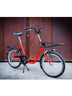 Werksrad Parad 200 Industrie - Profi Rot 3-Gang mit Frontkorb