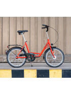 Werksrad Parad 200 Industrie - Profi Rot 3-Gang ohne Frontkorb