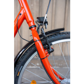 Werksrad Parad 240 Industrie - Profi Rot 1-Gang mit Heckkorb