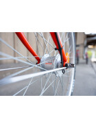 Werksrad Parad 240 Industrie - Profi Rot 1-Gang mit Heckkorb