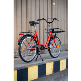 Werksrad Parad 240 Industrie - Profi Rot 1-Gang ohne Heckkorb