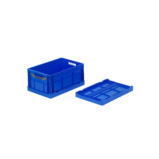 Stapelbarer Klappbehälter Clever-Retail-Box, Größe 60x40x28,5cm