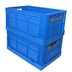 Stapelbarer Klappbehälter Clever-Retail-Box, Größe 60x40x28,5cm