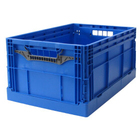 Stapelbarer Klappbehälter Clever-Retail-Box, Größe 60x40x28,5cm