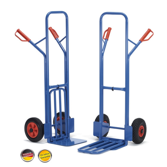 Paketkarren Standard mit Klappschaufel