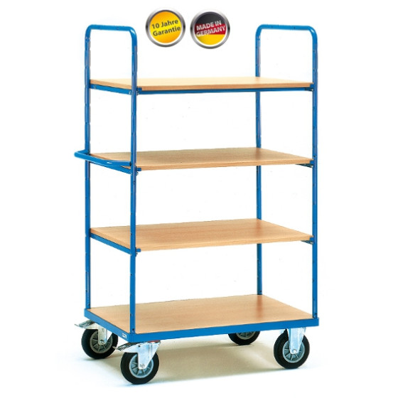 Etagenwagen mit 4 Einlegeböden 1000x600 mm