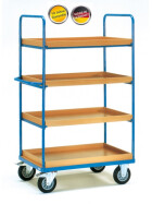 Etagenwagen mit 4 Einlegekästen 1000x700 mm