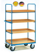 Etagenwagen mit 4 Einlegekästen 1200x800 mm