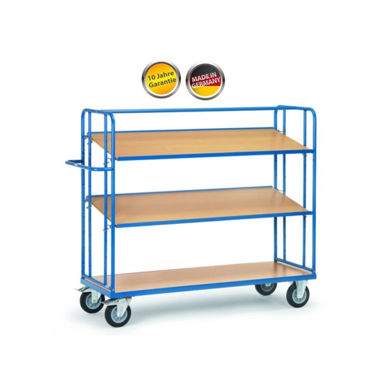 Etagenwagen mit 2 verstellbaren Böden 1650x610 mm