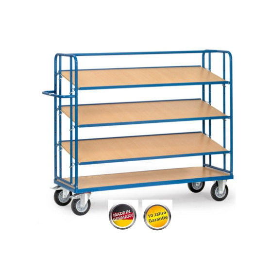 Etagenwagen mit 3 verstellbaren Böden 1650x610 mm