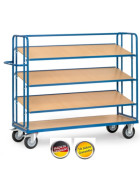 Etagenwagen mit 3 verstellbaren Böden 1650x610 mm