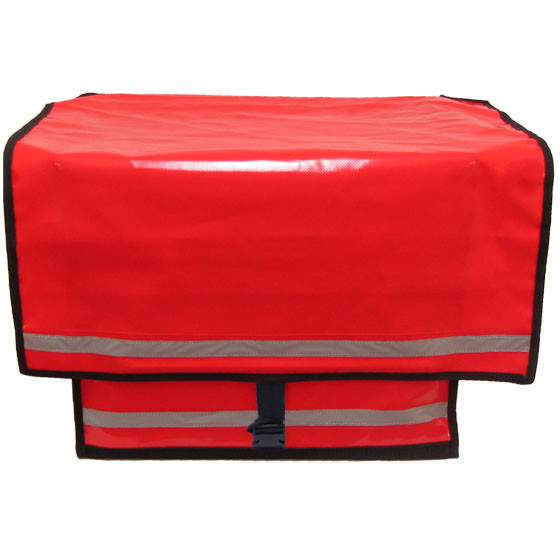 Zeitungs- und Rollertasche Porty in rot