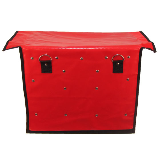 Zeitungs- und Rollertasche Porty in rot