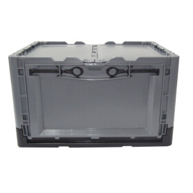 Stapelbarer Klappbehälter Clever-Move-Box S, Größe 40x30x24cm