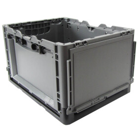 Stapelbarer Klappbehälter Clever-Move-Box S, Größe 40x30x24cm