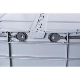 Stapelbarer Klappbehälter Clever-Move-Box S, Größe 40x30x24cm