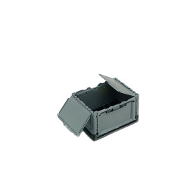 Stapelbarer Klappbehälter Clever-Move-Box S, Größe 40x30x24cm