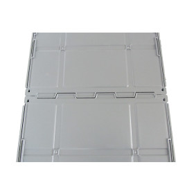 Stapelbarer Klappbehälter Clever-Move-Box S, Größe 40x30x24cm