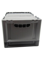 Stapelbarer Klappbehälter Clever-Move-Box S, Größe 40x30x24cm