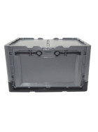 Stapelbarer Klappbehälter Clever-Move-Box S, Größe 40x30x24cm