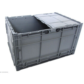 Stapelbarer Klappbehälter Clever-Move-Box, Größe 60x40x34cm